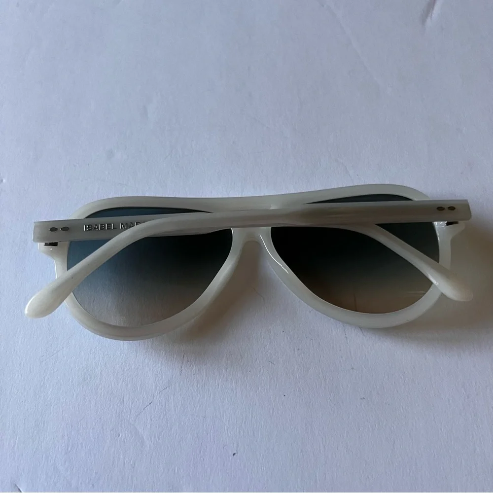 ISABEL MARANT IM0006/S SZJPR NAYA SUNGLASSES PILOT SHAPE IN IVORY NEW WITH CASE